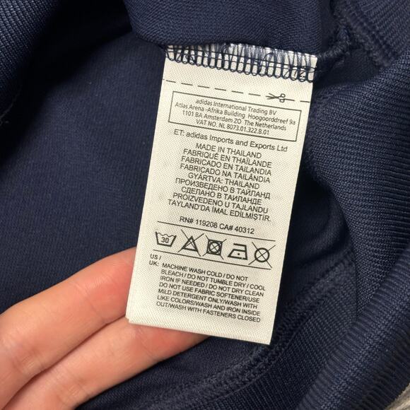 Adidas NBA Cleveland Cavaliers Navy Blue Mens 3XL Full Zip Basketball Hoodie EUC - Picture 5 of 10